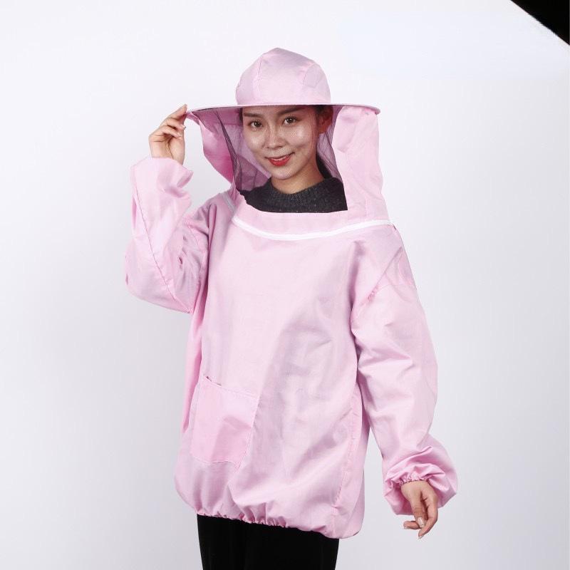 Breathable Anti-Bee Camouflage Beekeeping Suit with Protective Hat