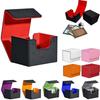 PU Trading Card Deck Box Large Capacity Deck Storage Box  Collectible Game Card