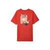 Nike Cartoon Print Knit Sports Short Sleeve T-Shirt Men Tops University-Red DD1323-657