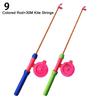 Cartoon Eagle Foldable Children Kite Mini Plastic Toys Kite Without Hand Brake Fishing Rod Toys For Children Kids Outdoor Toy