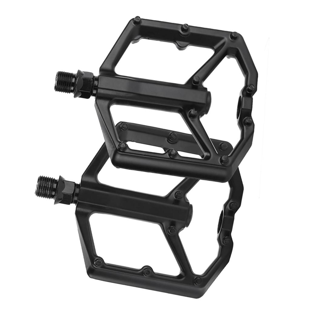 Aluminum Alloy Mountain Bicycles Pedals 2 Seal Bearings Nonslip Bicycles Pedals Wide Flat Cycling Pedals Enduring