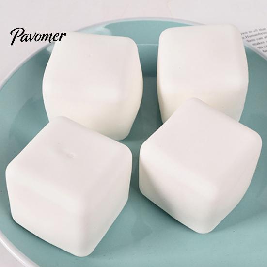 Decompression Toy Slow-Rising Tofu Squeeze Soft Moldable Fidget for Stress Slow Rebound Relief Realistic Food-Shaped Gadget Kids Adults Adult