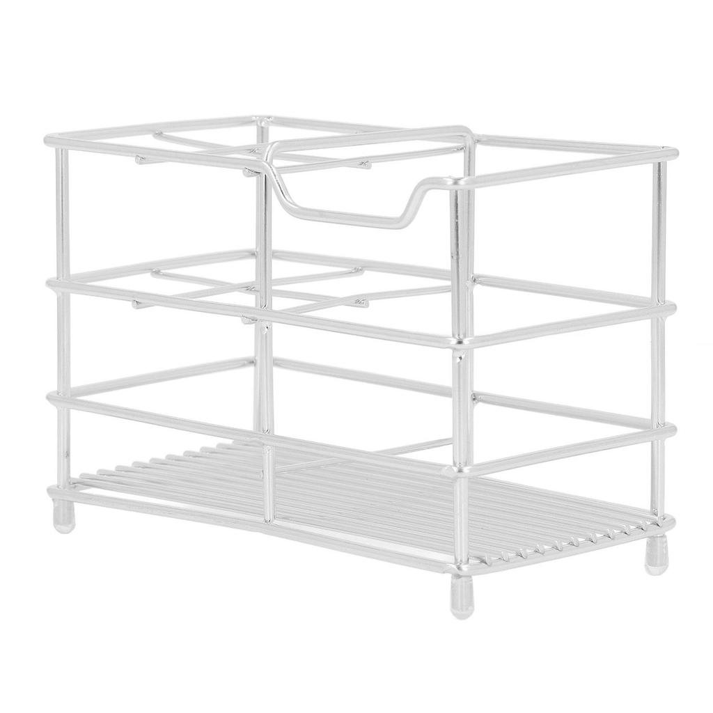 Stainless Steel Toothbrush Holder Multipurpose Toothbrush Toothpaste Holder for Bathroom