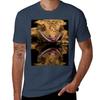 New Caledonian Crested Gecko TShirt Daily Work Short Sleeve Top
