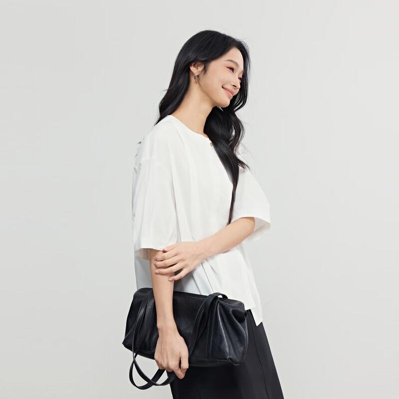 Elva's Island Women's Commuter Short Sleeve Blouse