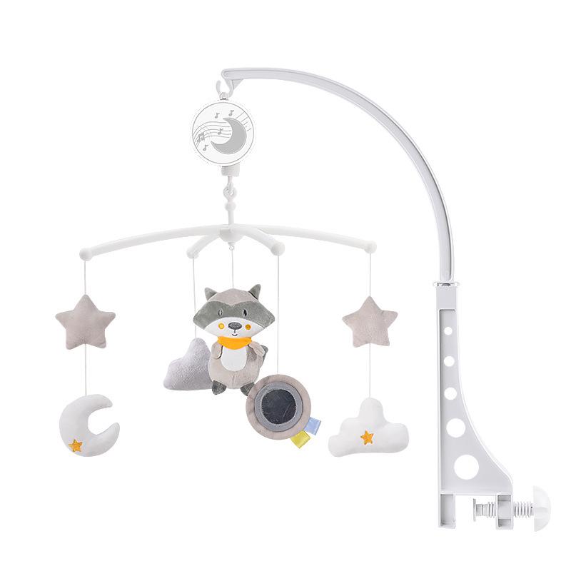 Calming Wind Chime Baby Crib Mobile - Music Rattle Pendant for Bedside or Hanging Decor