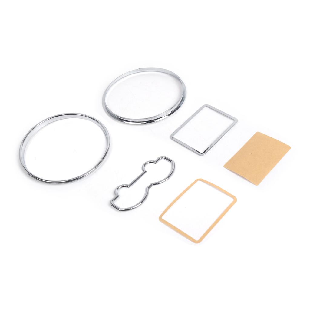 Speedometer Dashboard Dial Gauge Rings Trim for Golf MKIV 1997-2003 Speedometer Bezel Trim Automotive Interior Accessory