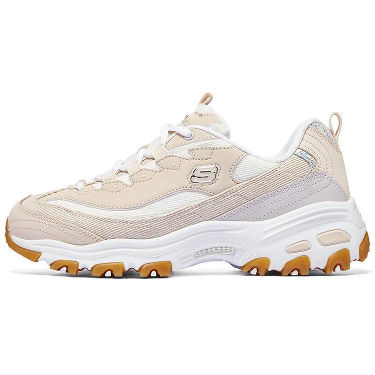 Skechers Dlites 1.0 'White Beige' Women's 896148-NTMT