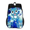 FAIRY TAIL Backpack Cartoon Anime Printed Student Boys and Girls New Large Capacity Versatile Lightweight