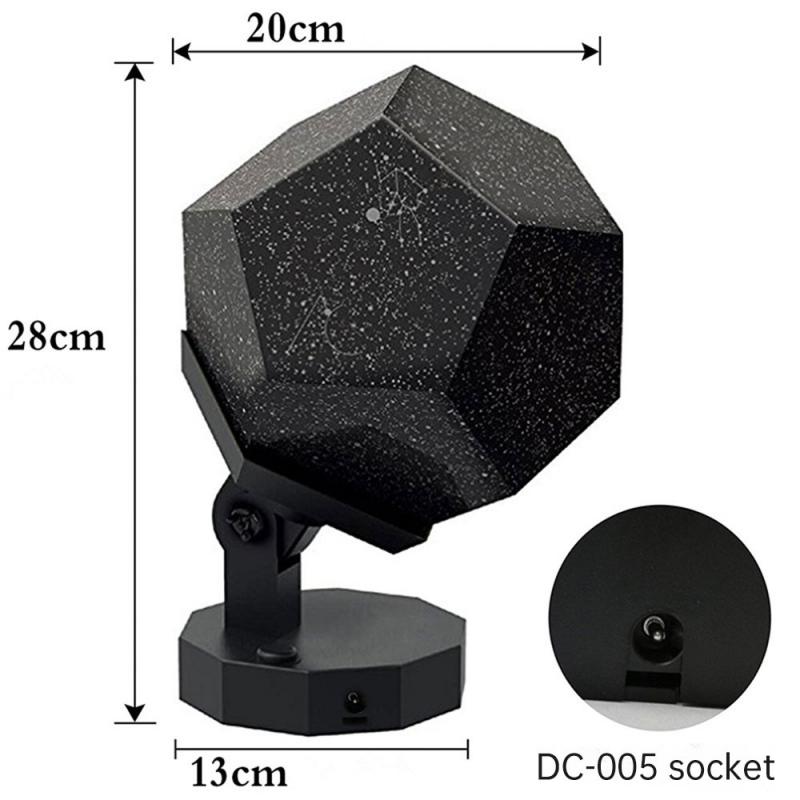 Romantic Starlight Starry Sky Manual Bulb Replacement Nightlight Lord Starlight Led No Rotation Function Lighting Projector Lamp