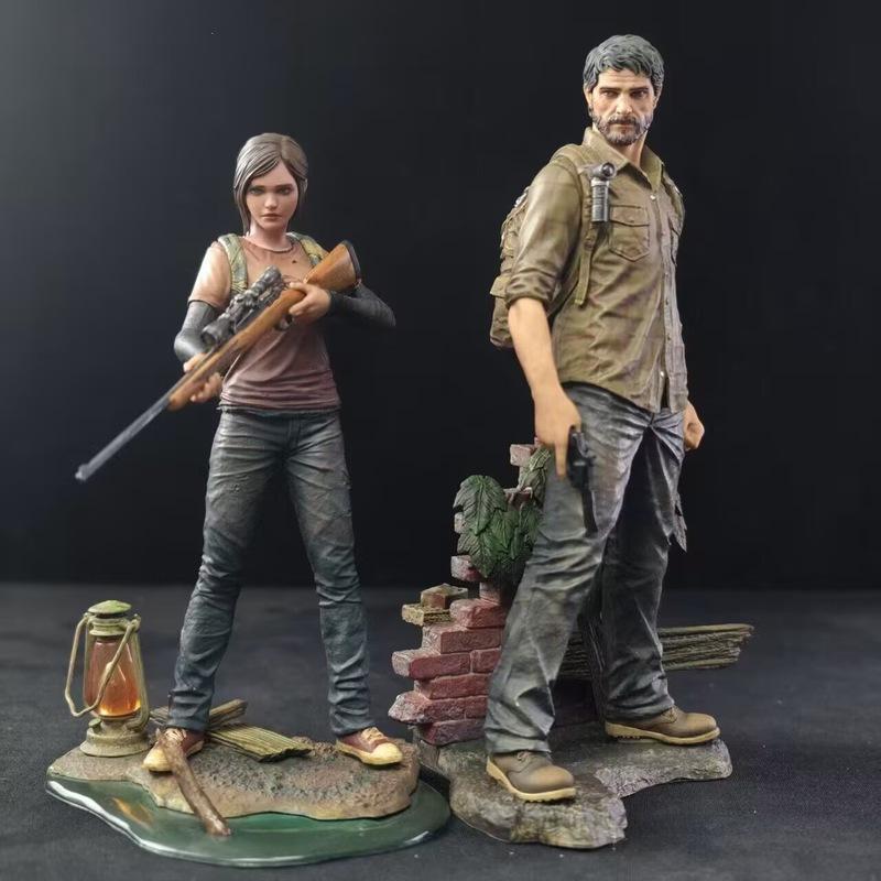 Spot The Last Of Us Action Figure 1/9 Scale Joel Ellie Zombie Game Collectible Model Desktop Ornament Boxed For Adult Collectors