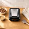ClamshellShaped Morsel Maker Hinged Nut Countertop Home Appliance