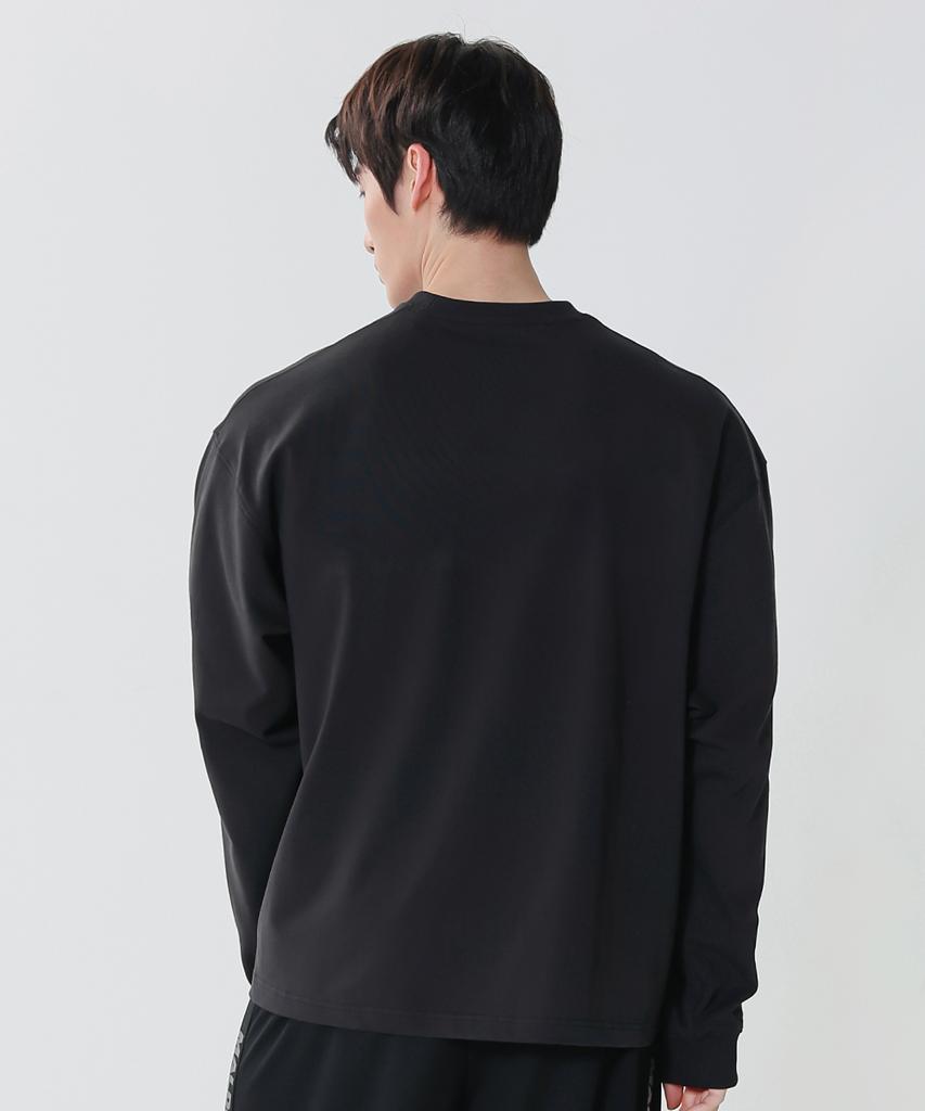 Moldeun Heavy Cotton Plain Oversized Long Sleeve