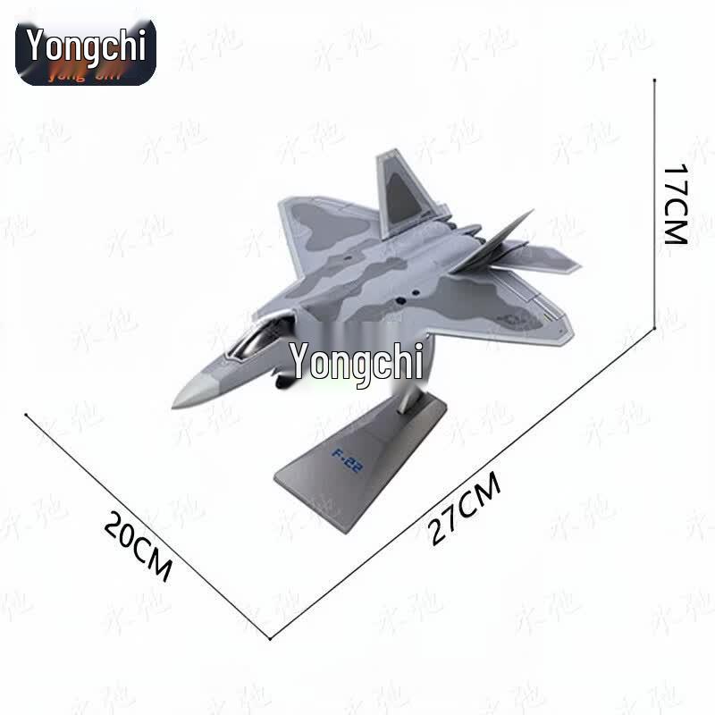 F-22 Fighter Jet Model