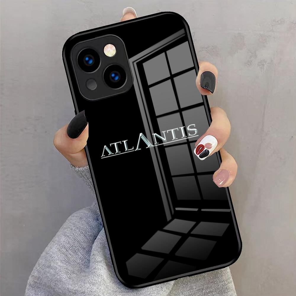 Stargate A-Atlantis-s Logo Handyhülle Für IPhone 17 Pro Max 16 15 14 Pro Max 13 11 X Xs Xr 8 7Plus Glasabdeckung