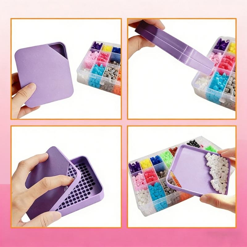 User Friendly Calibration Tray for Beads Melting in Crafting and Research