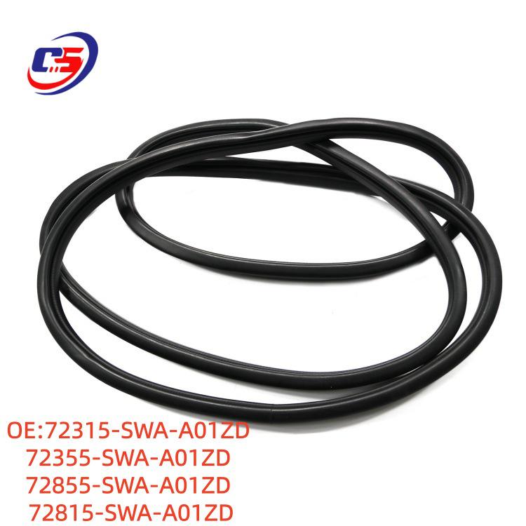 Compatible with Honda CRV 07-11 Body Door Frame Gap Sound Insulation Sealing Strip 72355-SWA-A01ZD Sealing Strip Parts SWA-A01ZD
