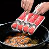 Fabricante de Albóndigas de Acero Inoxidable, Molde Multiusos para Bolas de Pescado y Camarones, Herramienta de Fritura para Cocina Comercial y Doméstica