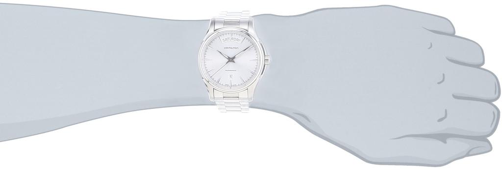 HAMILTON Official Jazzmaster Day Silver [Hamilton] Watch, Warranty, Date, Dial, H32505151, Men's, [Official Import]