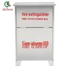 Feuerlöscher-Schrank aus Edelstahl
