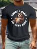 Funny Sloth Coffee Graphic T Shirt 3d Lazy Animal Print Unisex Tshirt Summer Casual Crew Neck Short Sleeve Daily Breathable Tops