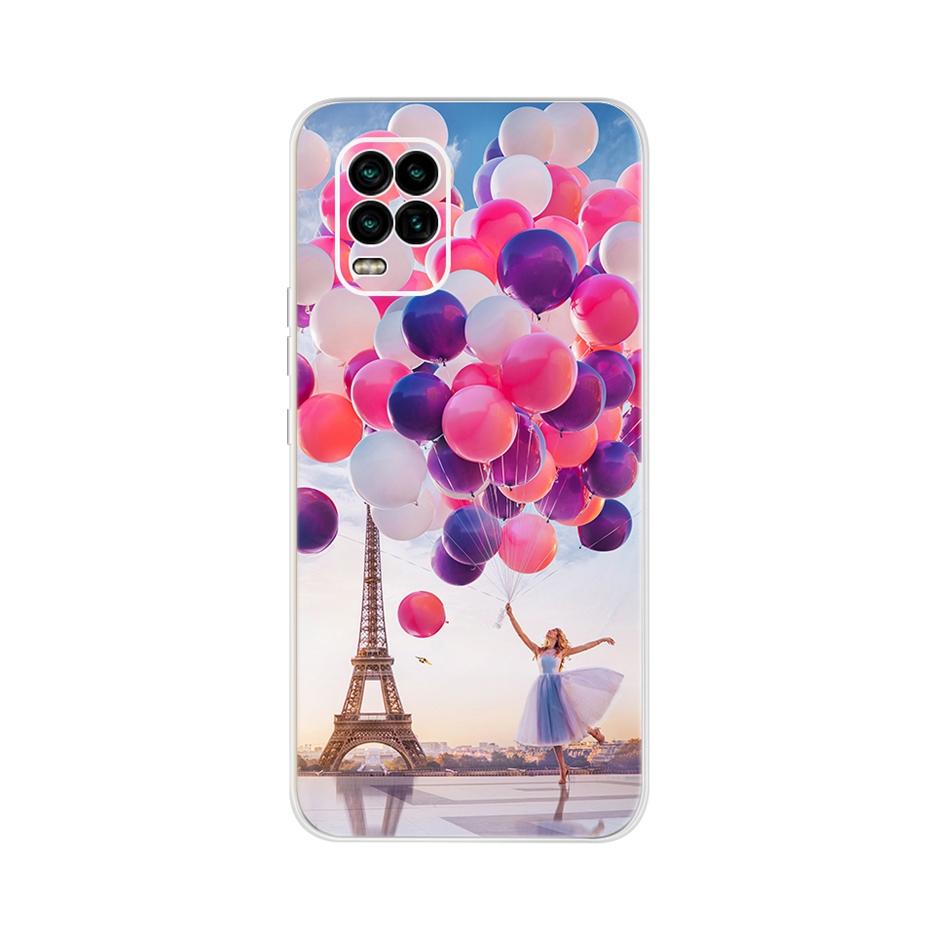 For Xiaomi Mi 10 Lite 5G Case Cute Cat Butterfly Soft Silicone Phone Cases For Xiaomi Mi 10 Lite 10Lite Back Cover Fundas Bumper