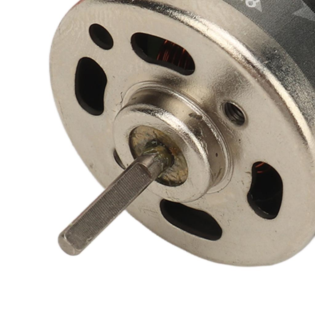 38 Turn 380 Brushed Electric Motor High Torque Brushed Motor with JST Plug for 1/16 RC Car Ship Model Universal Type