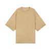 CROQUIS Men's 2024 Autumn Loose Fit Round Neck Cotton Blend T-Shirt