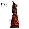 Hand Painted Resin Decor Autumn Witch Figurine, Halloween Statue, Fall Tabletop Decor, Shelf Decoration Seasonal Themed Gifts for Mantel Fireplace
