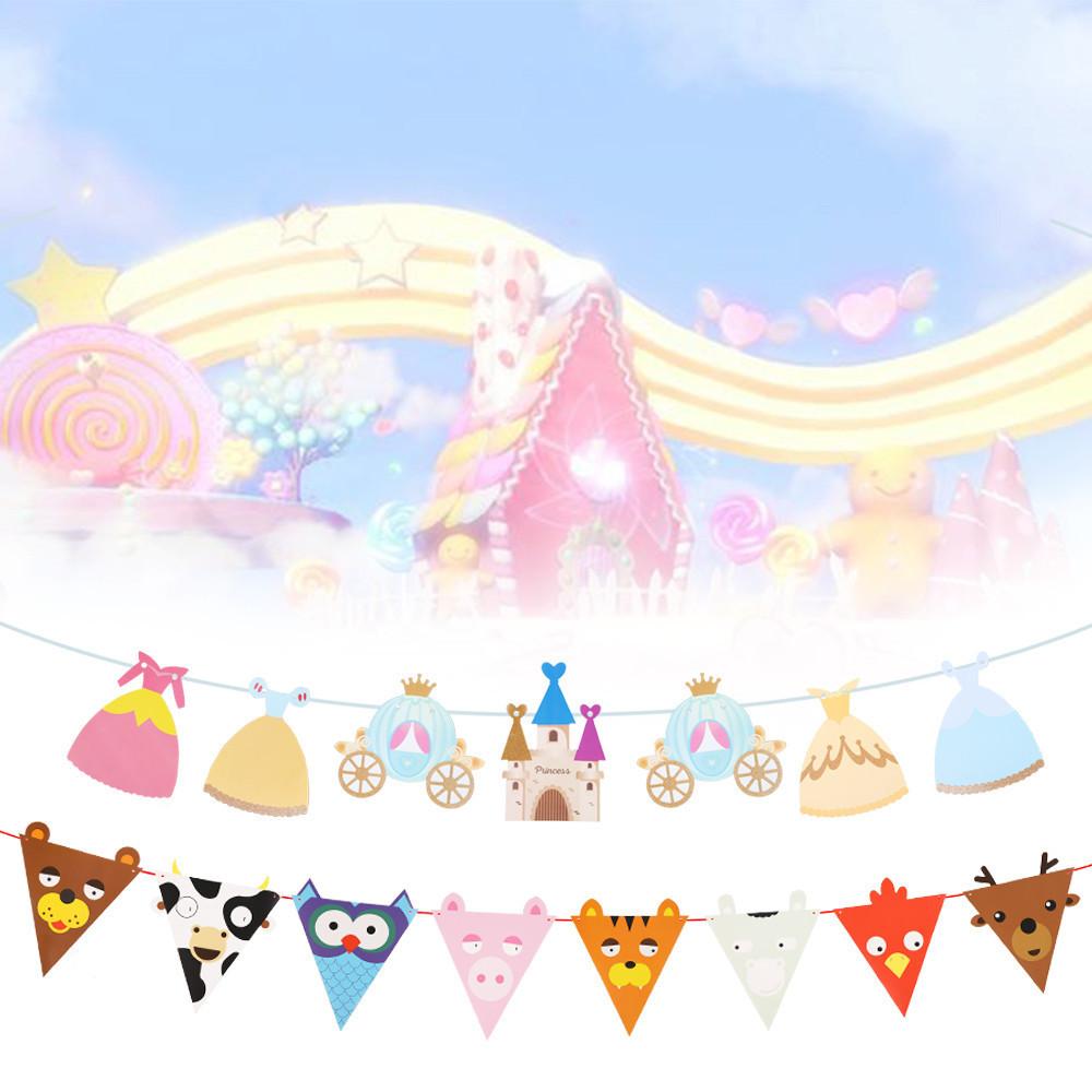 Delightful Party Animal Banners For Childrens Birthday And Decorations Festive