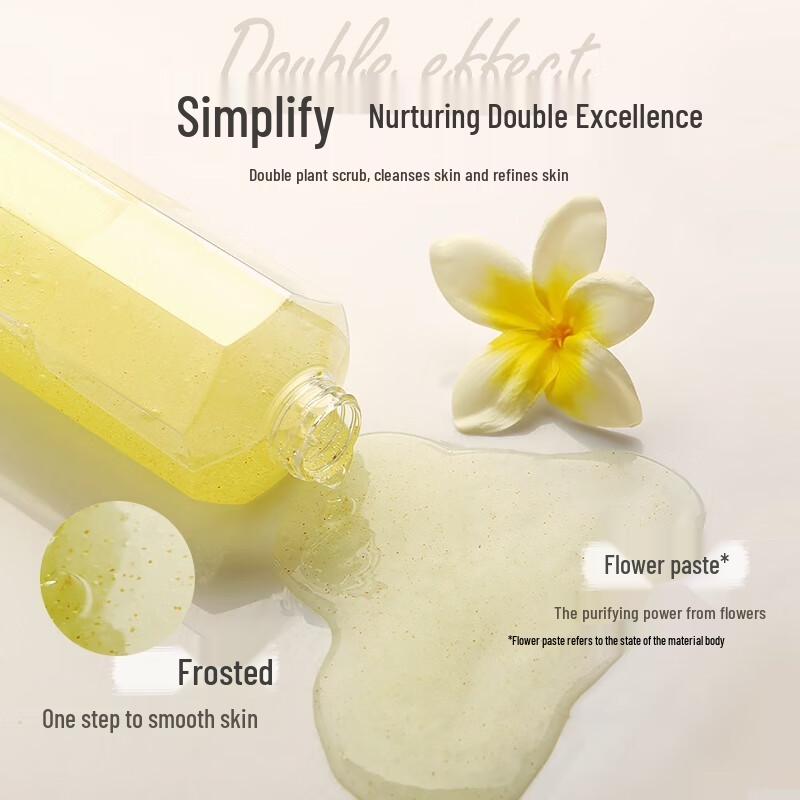 Kustie Jasmine & Tulip Exfoliating Shower Gel Duo Set