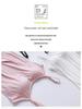 Modal Backless Slim Fit Suspender Jumpsuit with Chest Pads - Women's Seamless Bra-Free Summer Wear