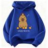 Trendiger Capybara Lustiger Kinder Hoodie Sweatshirt Süßer Harajuku Hoody Für Jungen Mädchen Herbst Frühling Lässige Hoodies