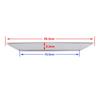 For Volkswagen VW ID.4 ID4 2024 2024 2024 Interior Part Refit Instrument Dashboard Panel Below Bezel Strip Molding Garnish Trim