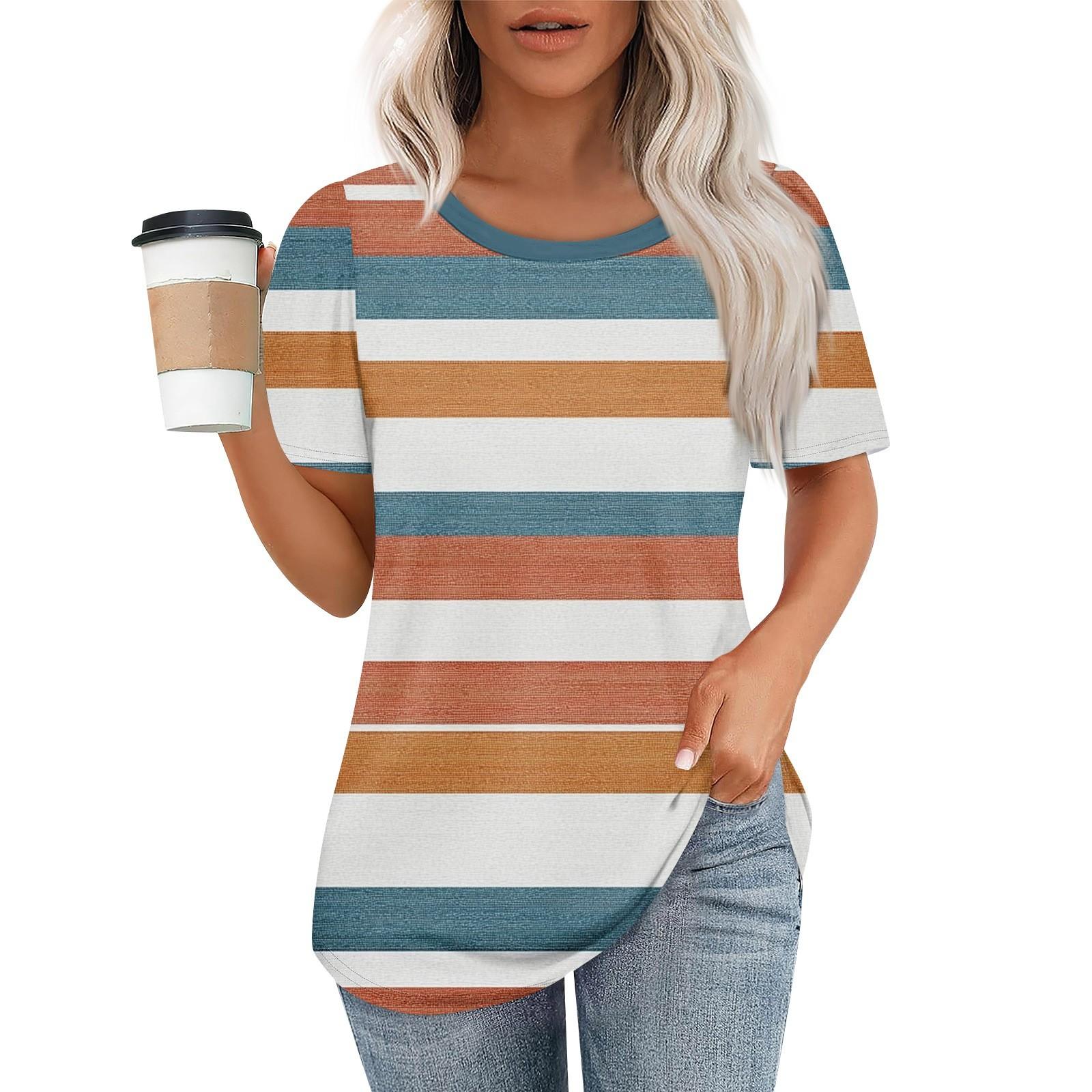 

Женский модный повседневный свитер с коротким рукавом и круглым вырезом XXXL белый