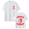 Doner Kebab Funny Graphic T-shirt Unisex Women Gothic Harajuku Summer Streetwear Unisex's Pure Cotton Oversized Short Sleeve T Shirts
