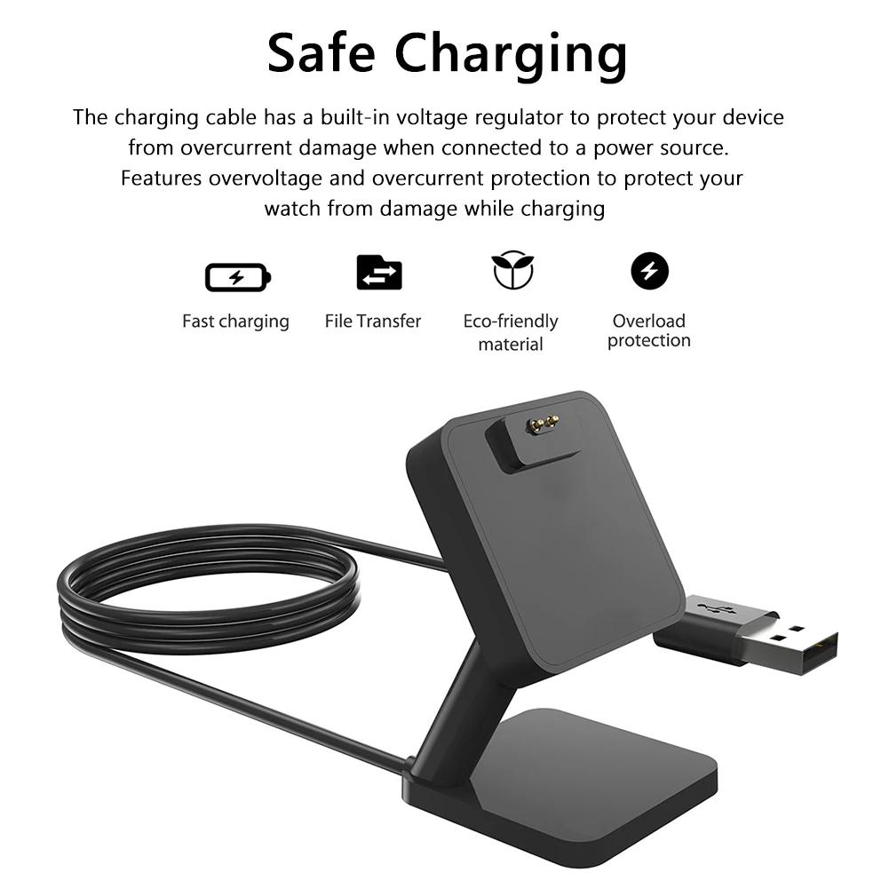 USB Charger Stand for Mi Band 8 Magnetic Smart Watch Charging Dock for Mi Band 8 Replacement Accessories for Xiaomi Mi Band 8