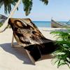 Lord Rings Print Beach Towel, Large Soft Quick Dry Towel for Beach Camping Swimming