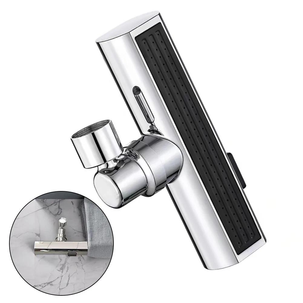 Kitchen Faucet Sprayer Rotating Bubbler Filter Nozzle Anti Splash Extender Head Hree Mode Water-saving Spray Head Nozzle