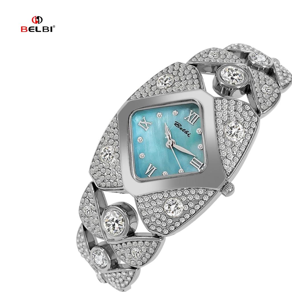 Unique Design Gold Women Bracelet Watches Luxury Elegant Wrist Watches For Ladies Full Diamond Women Quartz Wristwatches