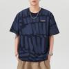 Latest Summer Letter Printed Short-sleeved T-shirt for Mens Comfortable Fit Round Neck T-shirt Versatile Everyday Heavyweight