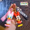 Creative Mickey & Minnie Keychain: Donald Duck Pendant for Couples - Cute Bag or Car Accessory