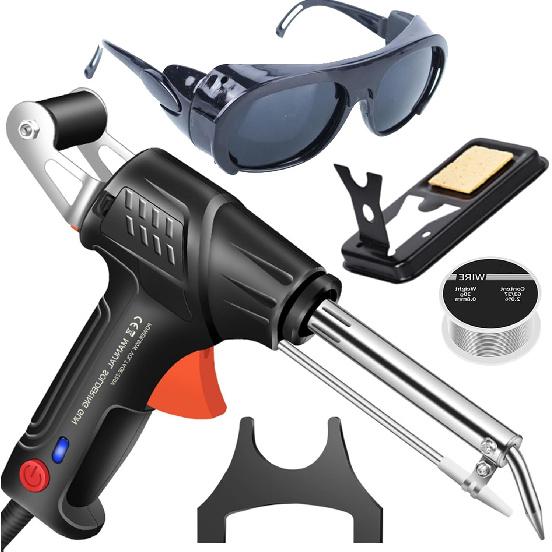 Internally Heated Industrial Laser Welding Tools - Multi-Function Soldering Iron Soldering Gun Set, Industrial Laser Soldering Iron, Manual Soldering