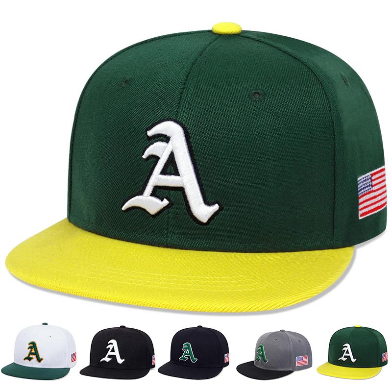 

Unisex Gothic A Letter Embroidery Hip-hop Hats Spring And Autumn Outdoor Adjustable Sports Casual Baseball Caps Sunscreen Hat чорний білий колір