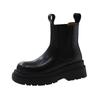 Platform Martin Boots Women's Spring and Autumn New Short Boots Smoke Boots Chelsea Height Boots