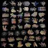 100pcs Cute Cartoon Anime Laser Holographic Stickers Aesthetic Butterfly Decal Scrapbook Laptop Phone Car Funny Sticker for Girl