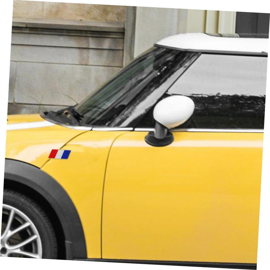 ABOOFAN Car Decoration Sticker Flag Sticker for Car Car Sticker France Flag Sticker Car