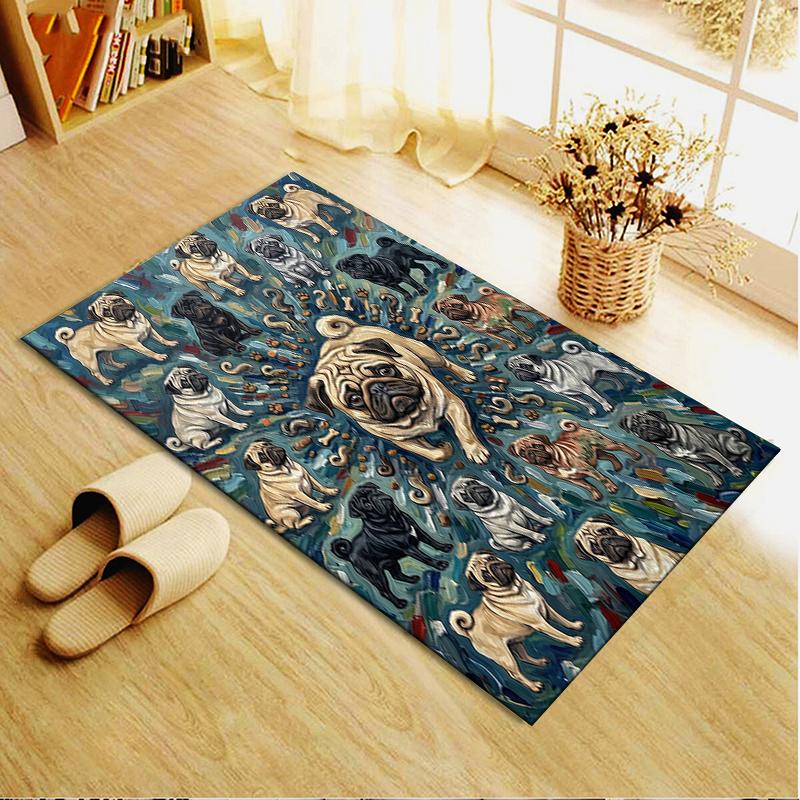 2025 New Cute Puppy Carpet Rug for Living Room Bedroom Home Sofa Decoration,Kids Play Non-slip Floor Mat