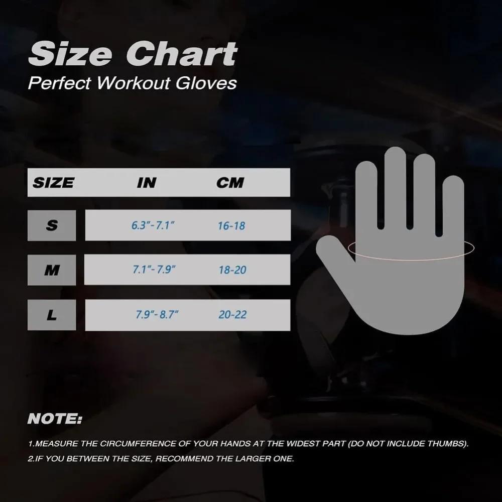 1Pair Breathable Cycling Gloves Workout Gym Gloves for Men Women Weight Lifting Fingerless Gloves Training Exercise Fitness