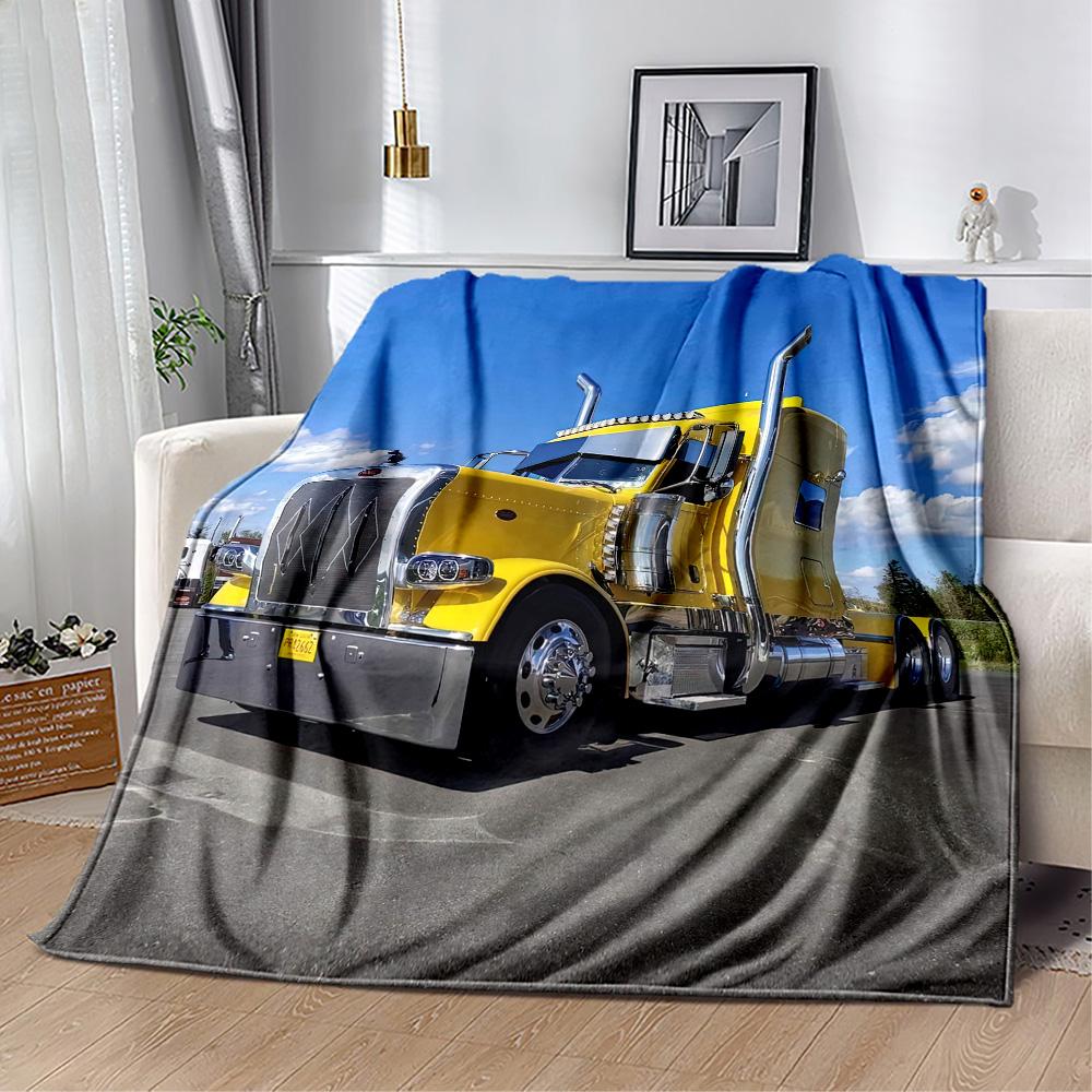 Kw Heavy Trucks Blanket Ultrasoft Great For Bedding Picnics Livingroom Four Seasons Universal Modern Birthday Christmas Gift Blanket